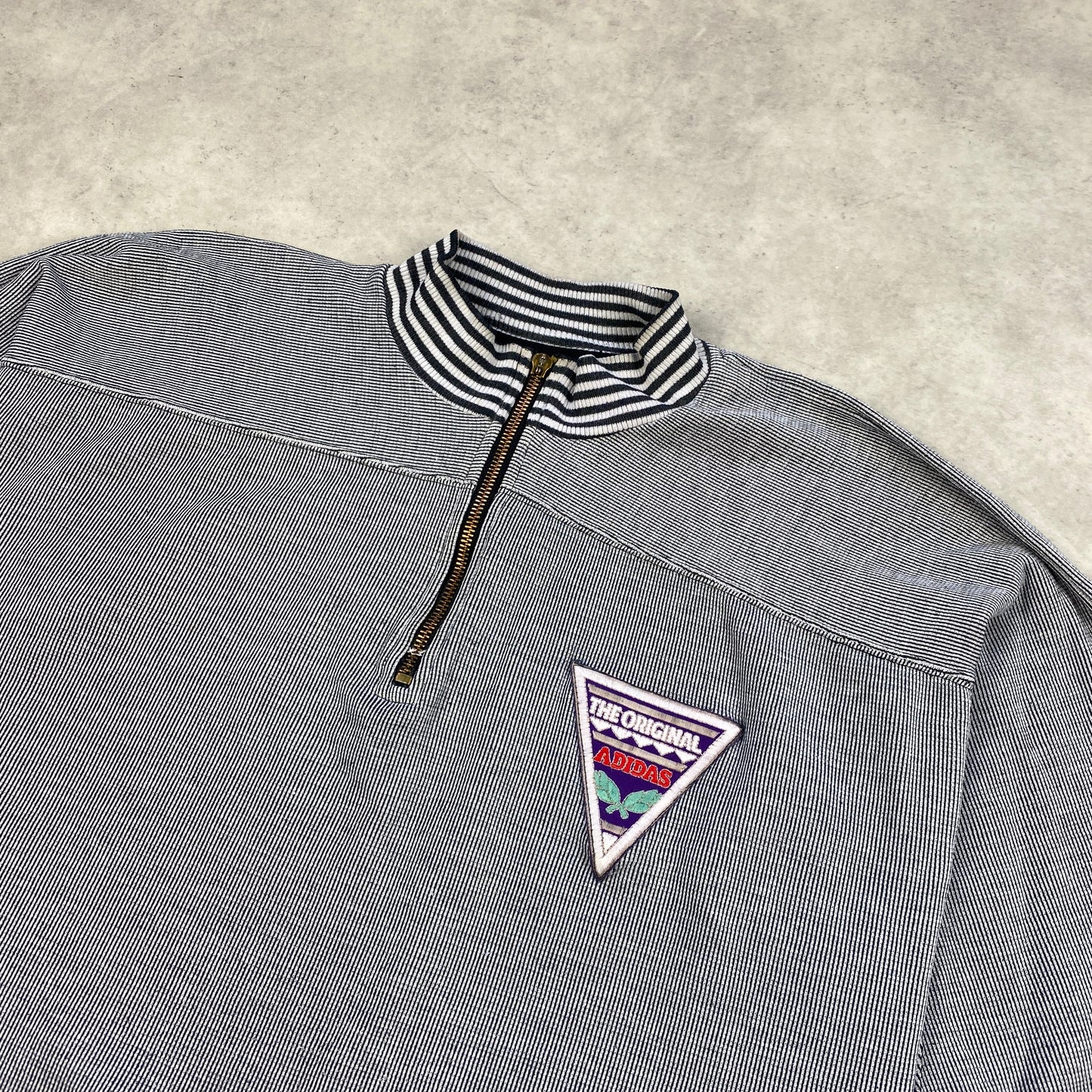 Adidas RARE 1/4 zip heavyweight sweater (S)