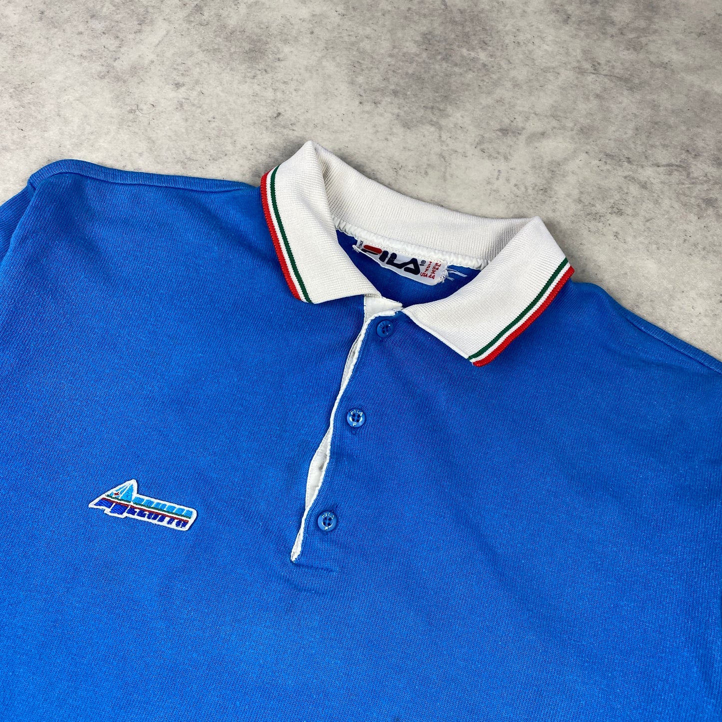 Fila RARE polo long sleeved heavyweight shirt (L)