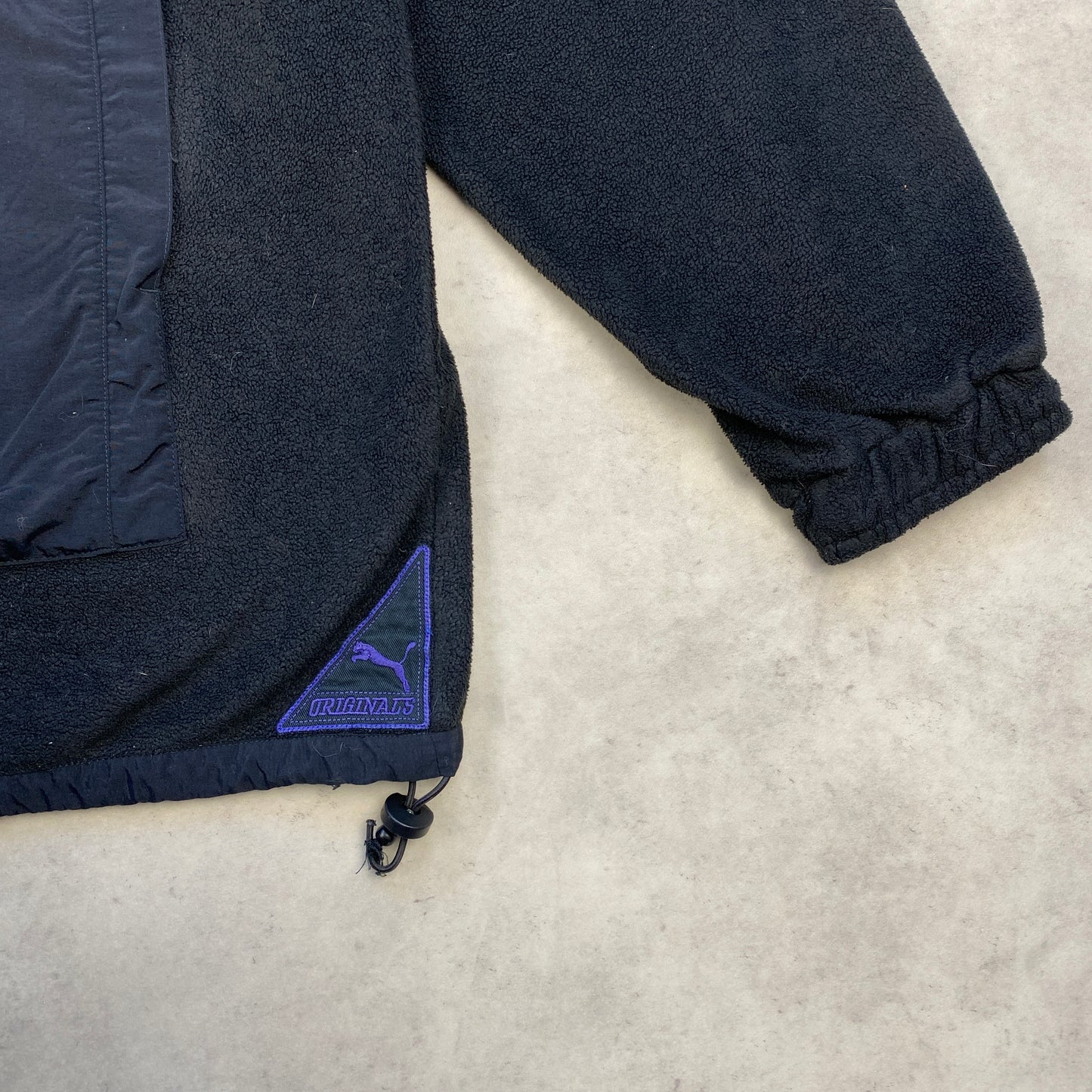 Puma RARE 1/4 zip fleece windbreaker (L)