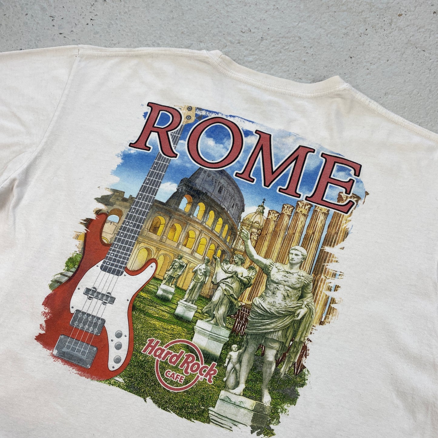 Hard Rock Rome RARE heavyweight tee (XL)