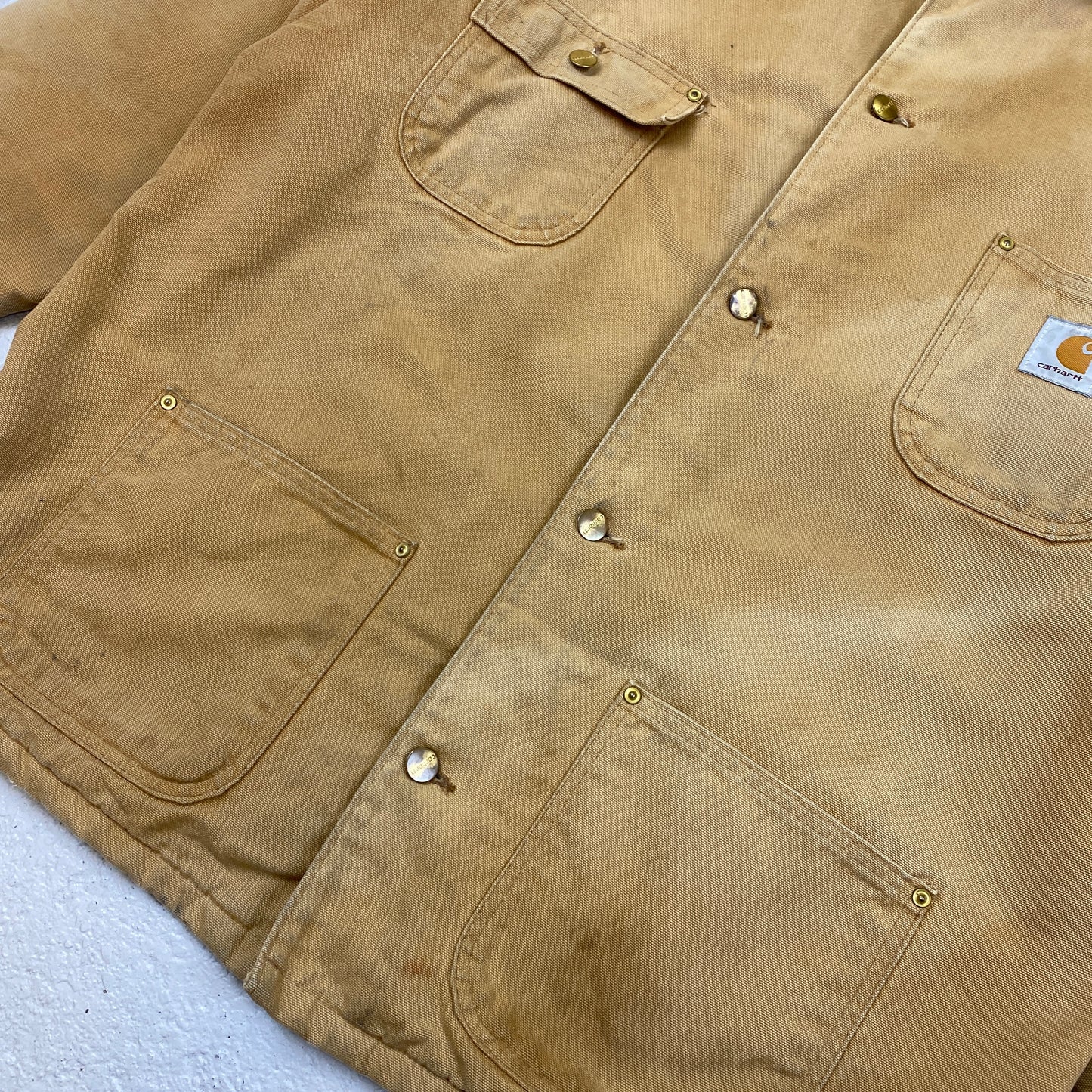 Carhartt distressed detroit jacket (XL-XXL)