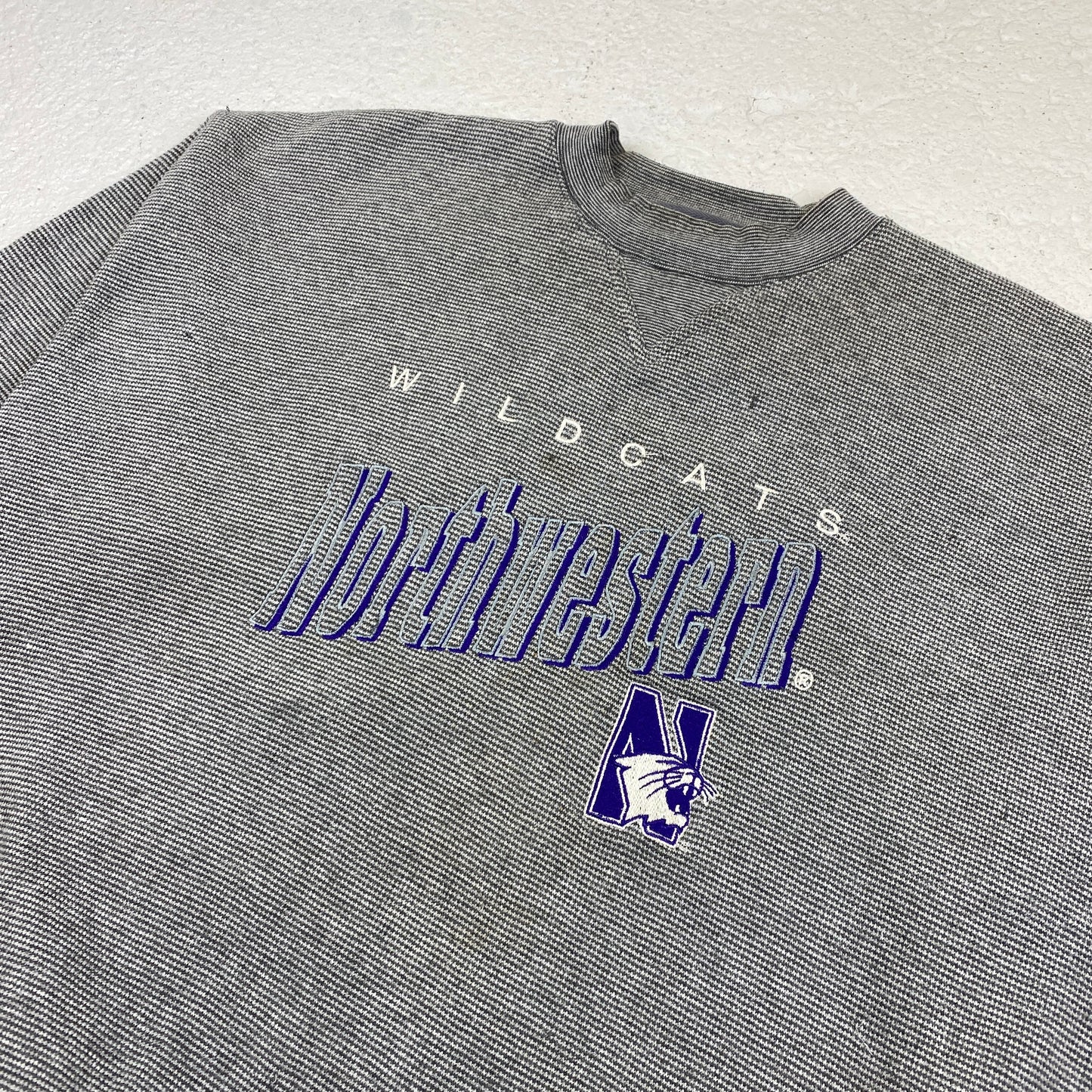 Lee Wildcats Northwestern RARE heavyweight sweater (XL)