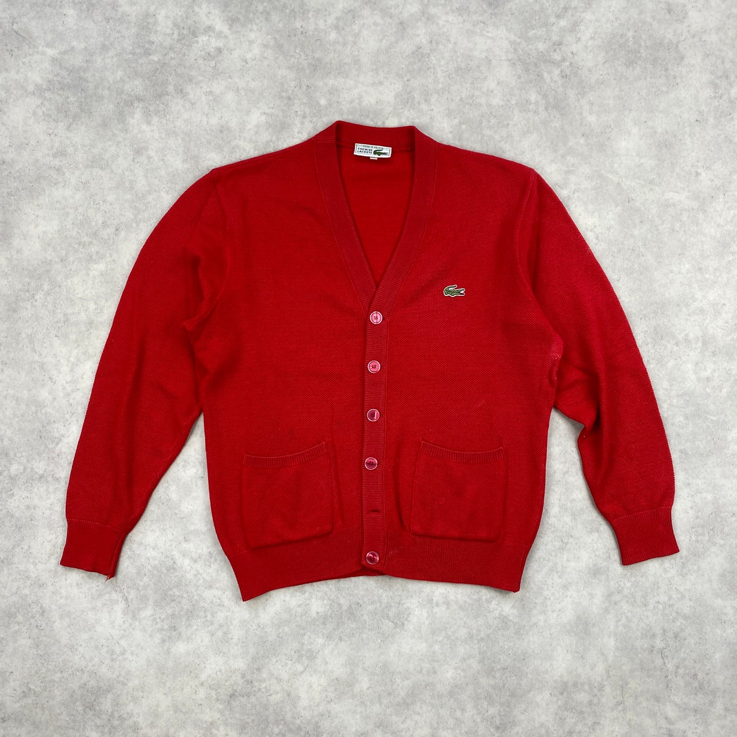 Lacoste knit cardigan sweater (XS)