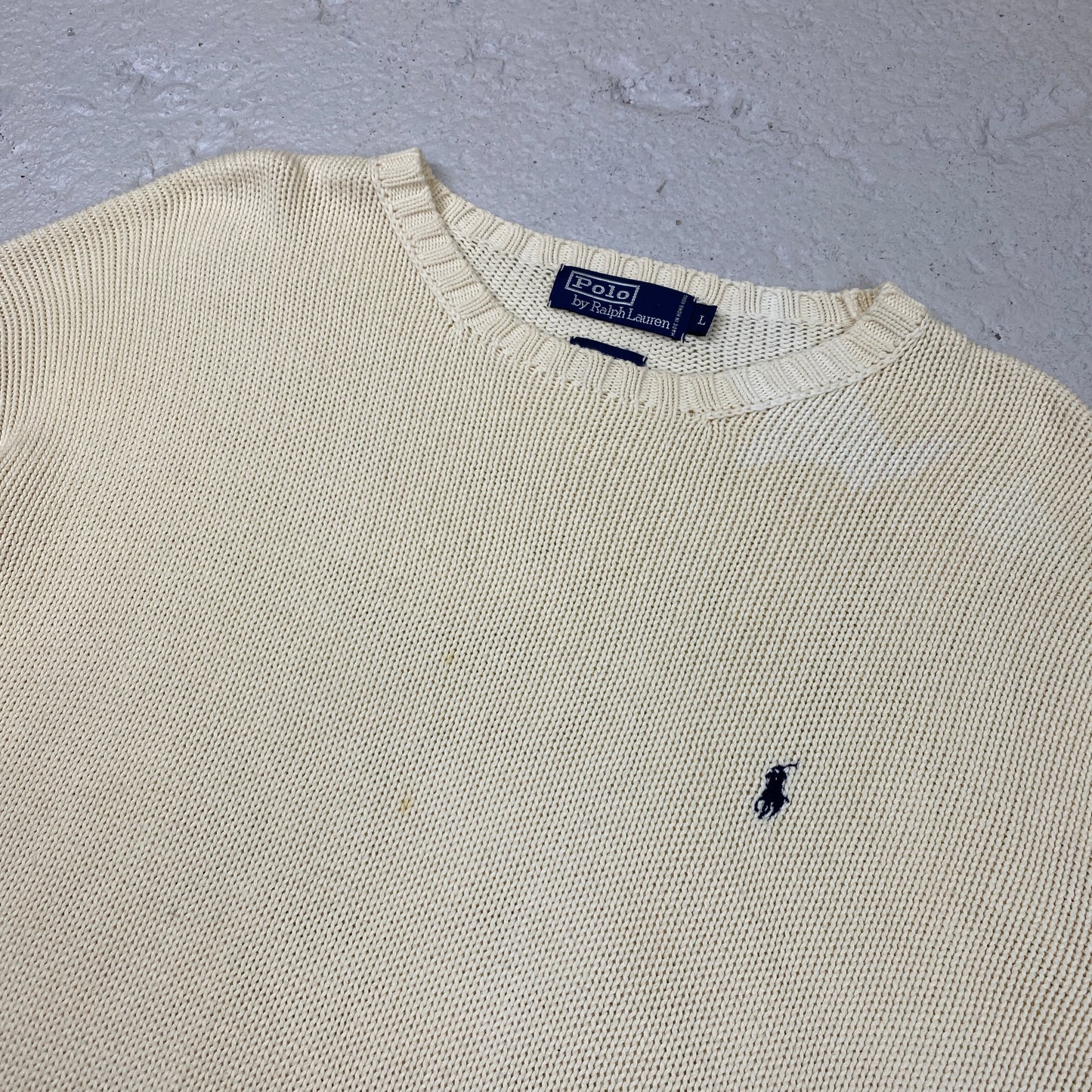Polo Ralph Lauren knit sweater (L-XL)