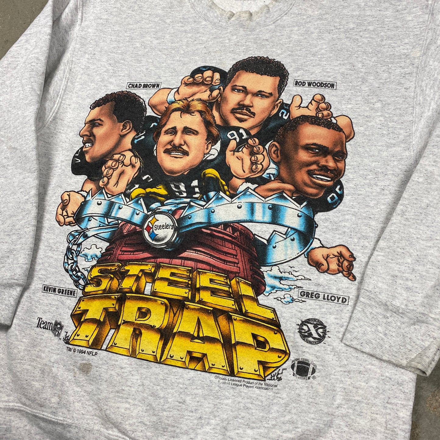 NFL Steelers Steel Trap sweater (S-M)