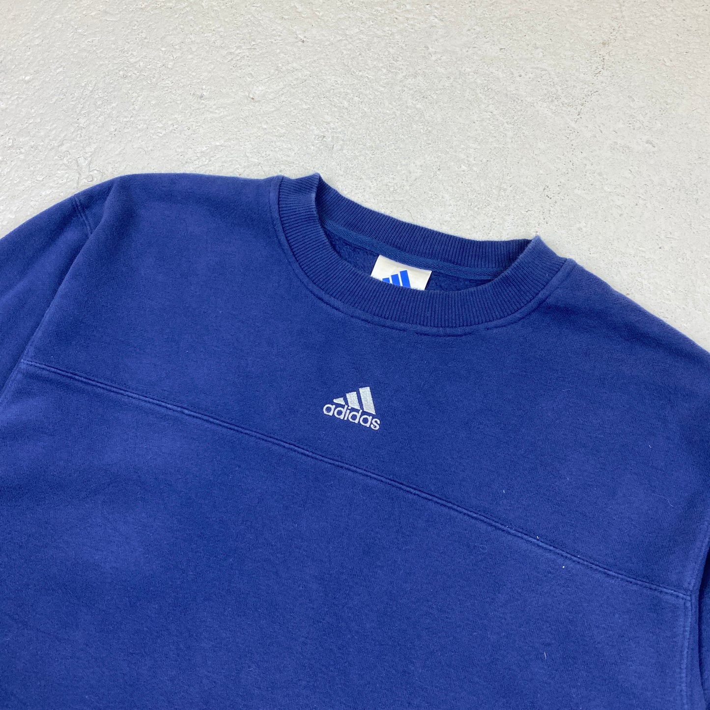 Adidas heavyweight embroidered center logo sweater (M-L)