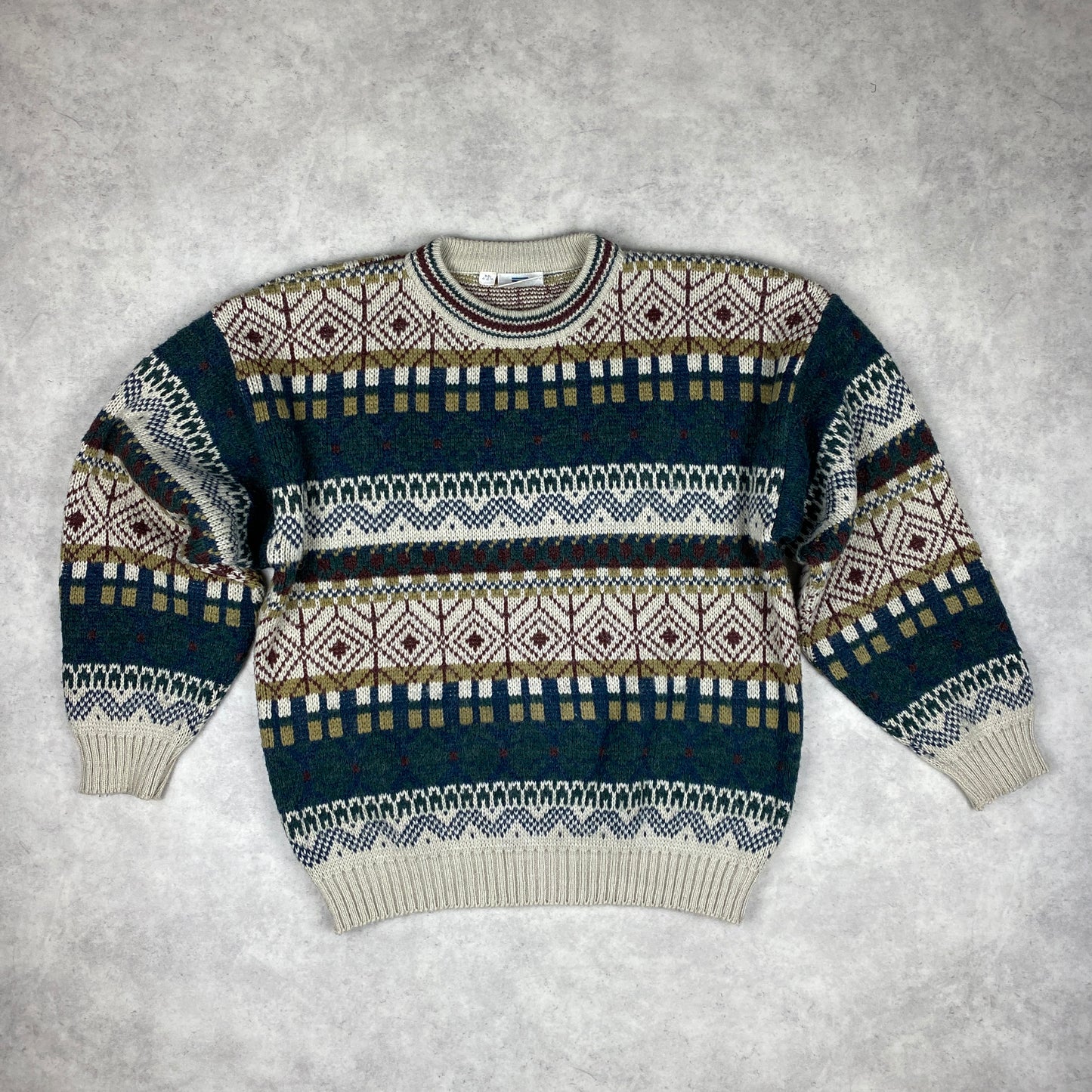 VTG knit sweater (L)