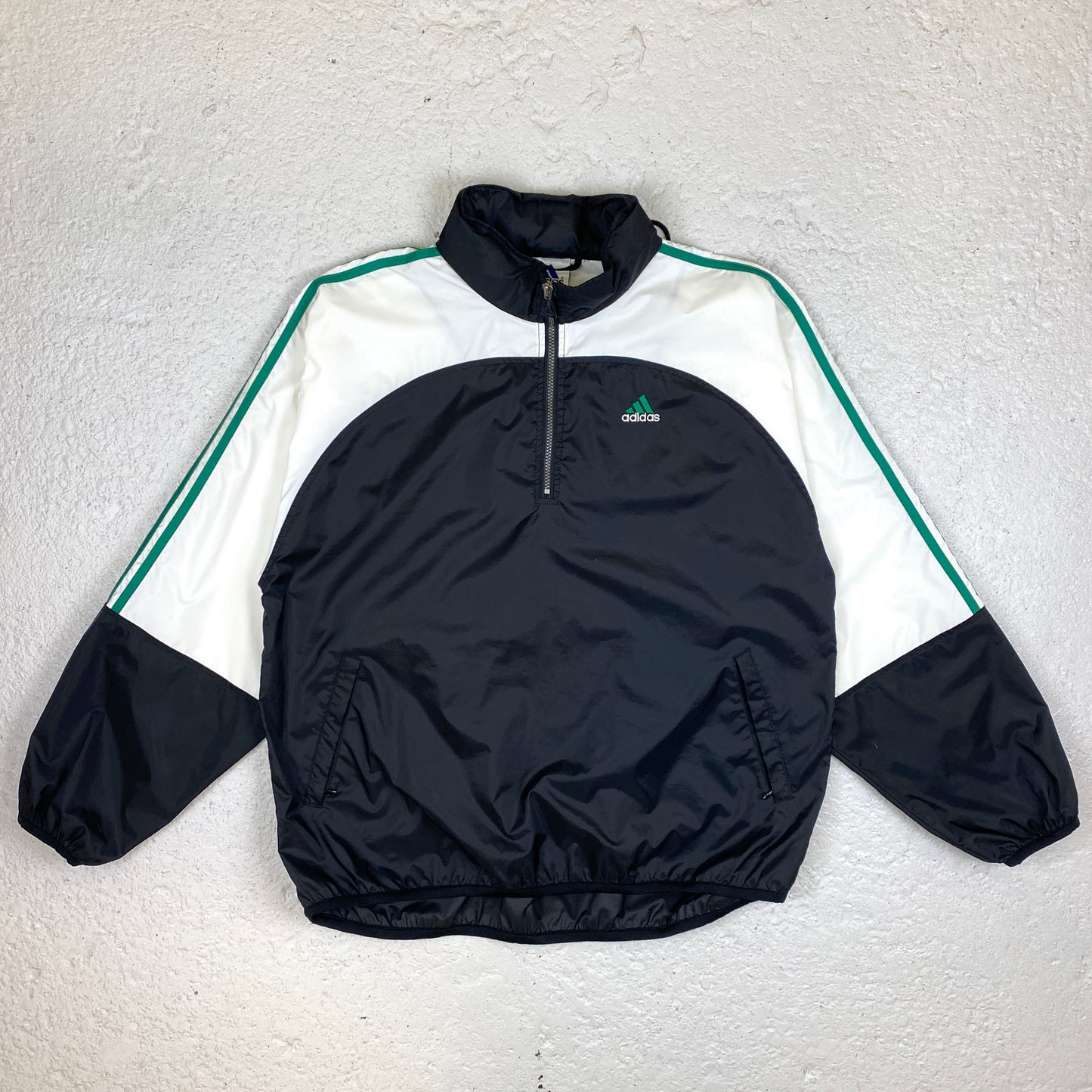 Adidas Equipment RARE 1/4 zip windbreaker (L)
