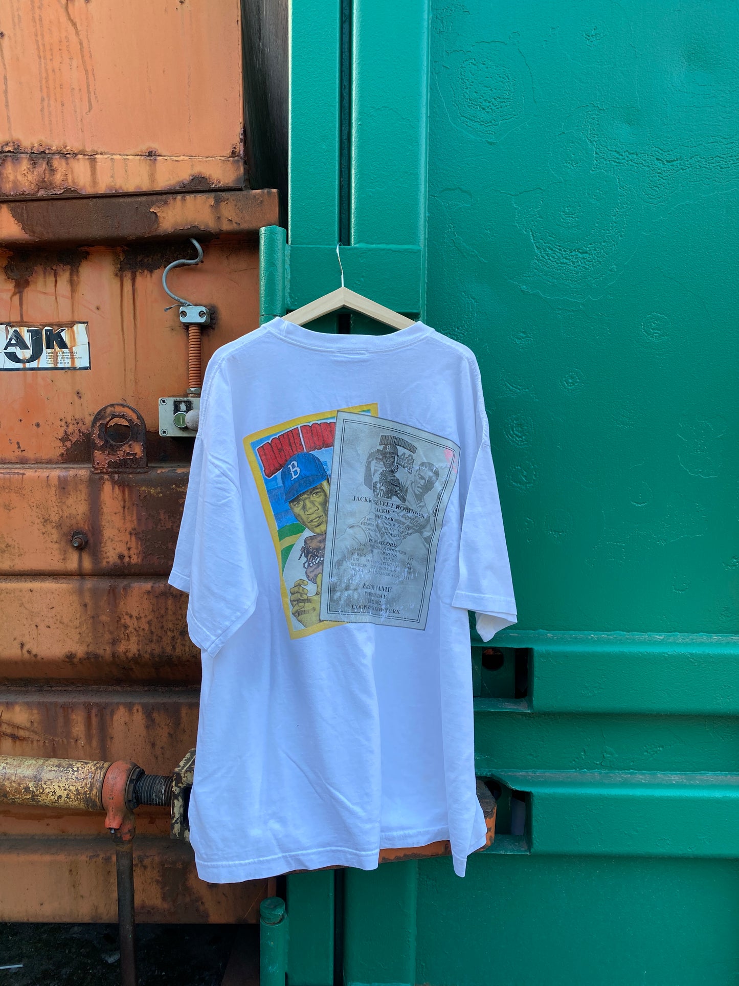 Jackie Robinson RARE heavyweight tee (XL-XXL)