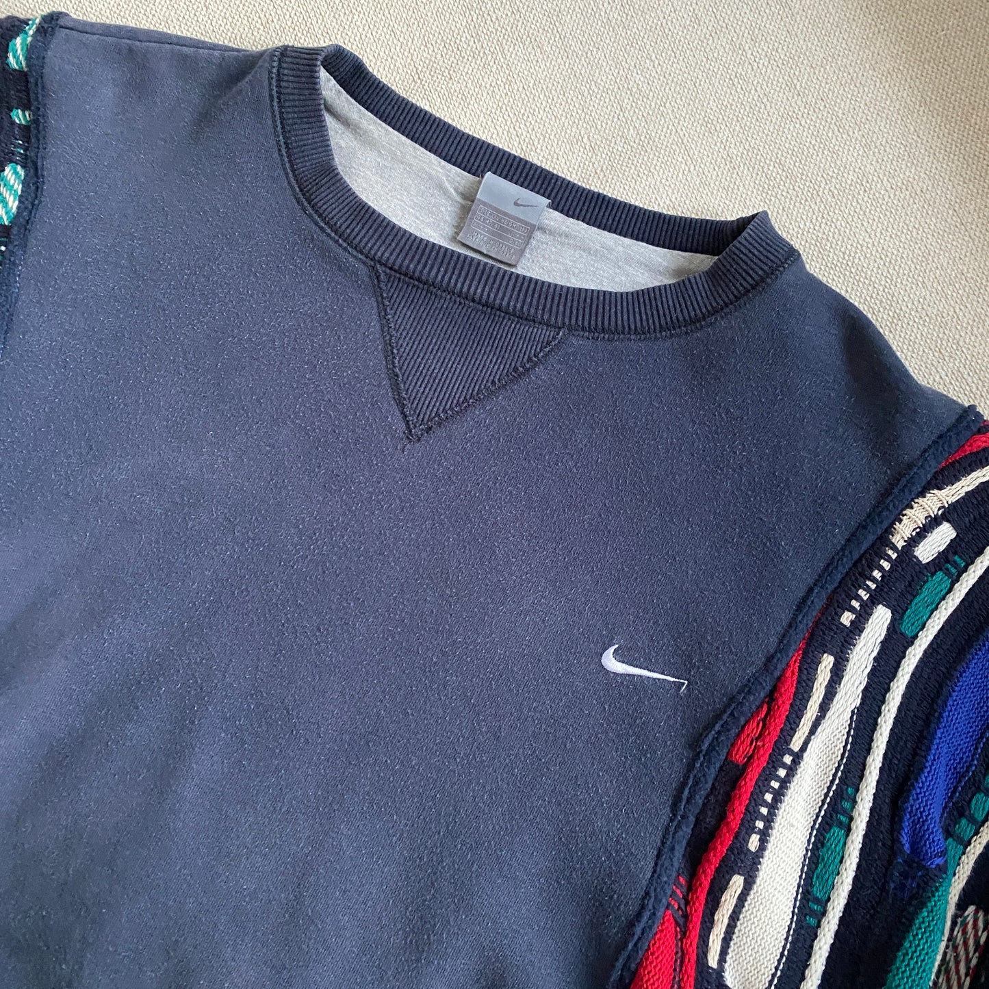 SPVNS STUDIOS: Nike x Coogi Style heavyweight knit sweater (XXL)