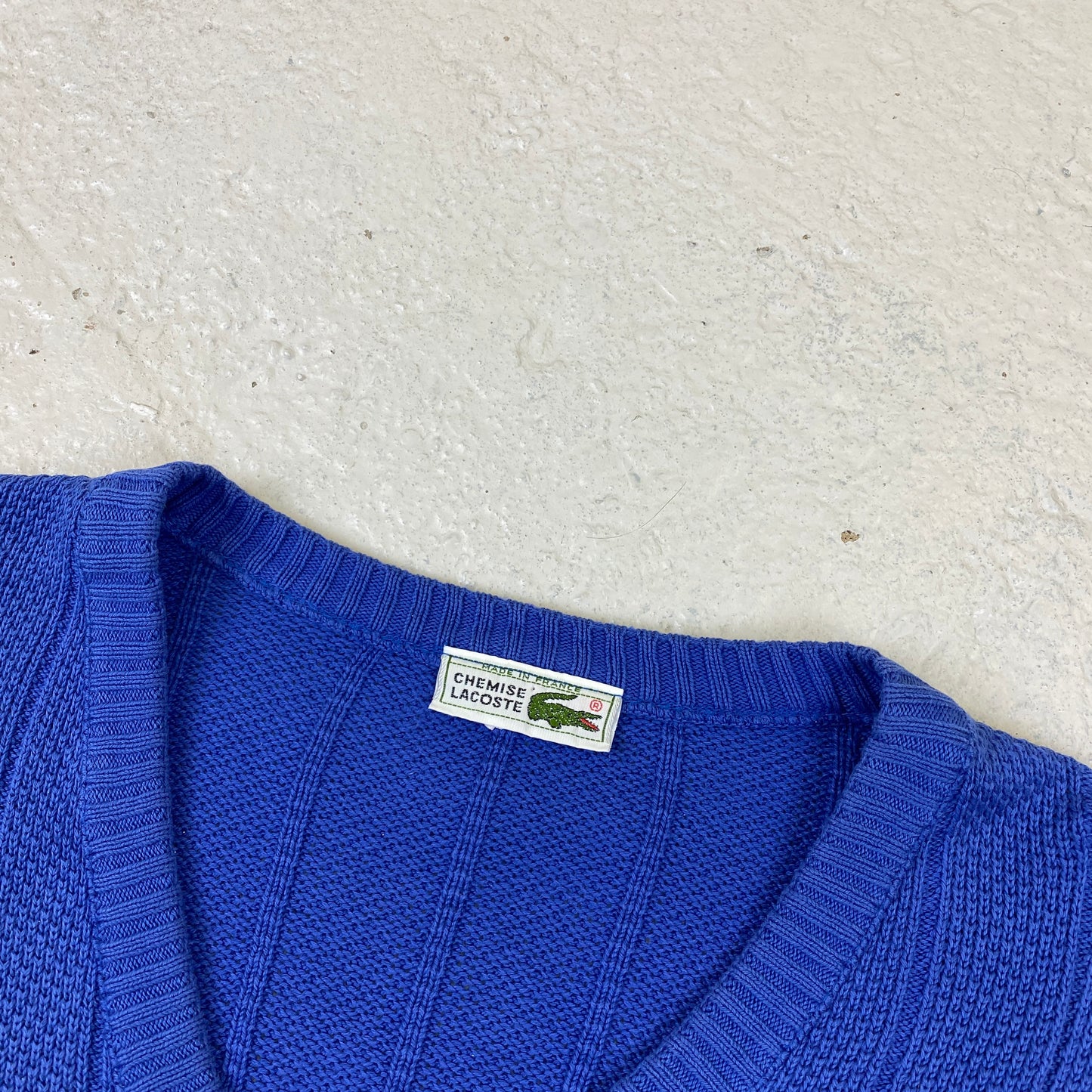 Lacoste knit sweater (M-L)