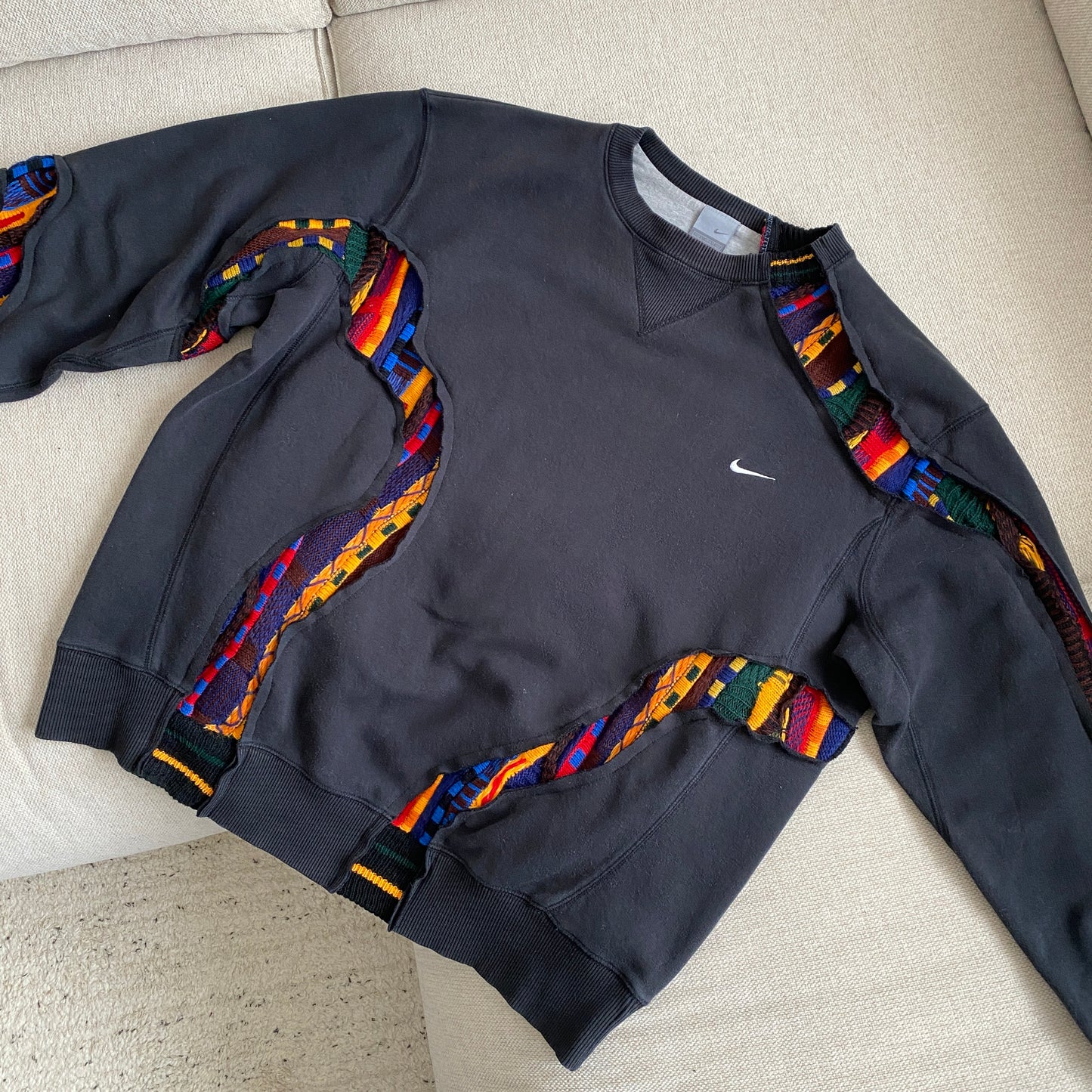 SPVNS STUDIOS: Nike x Coogi Style knit reworked sweater (M)