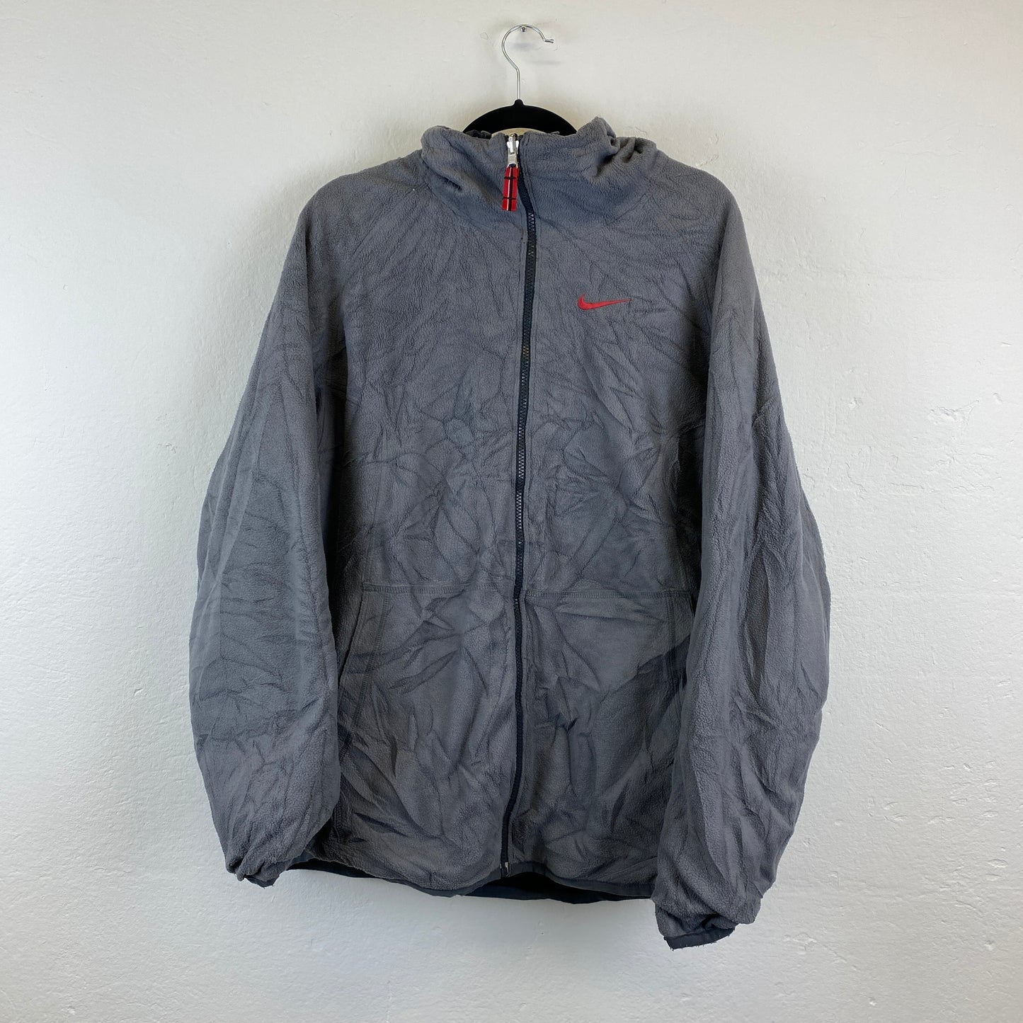 Nike RARE embroidered reversible jacket (M-L)