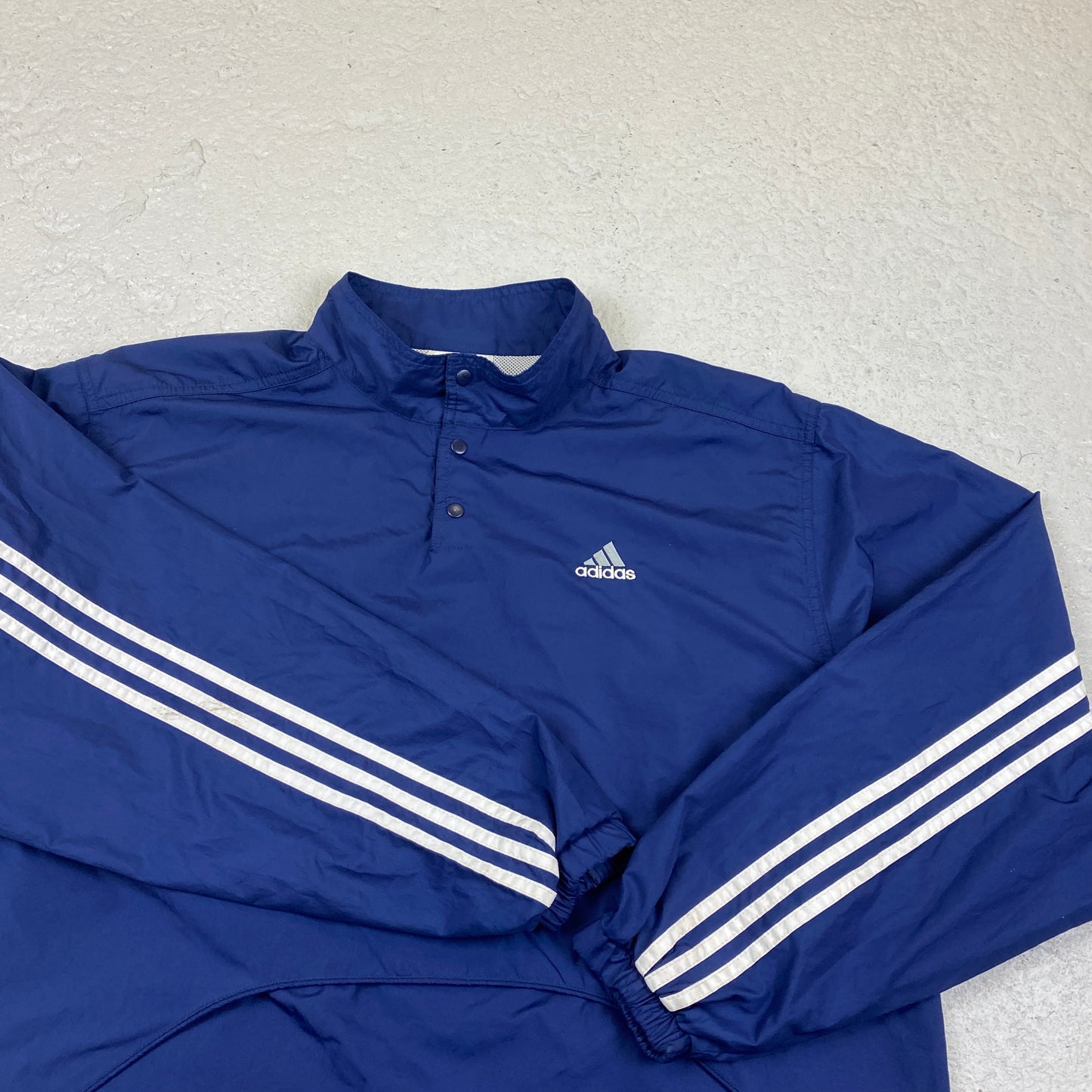 Adidas embroidered windbreaker (L-XL)