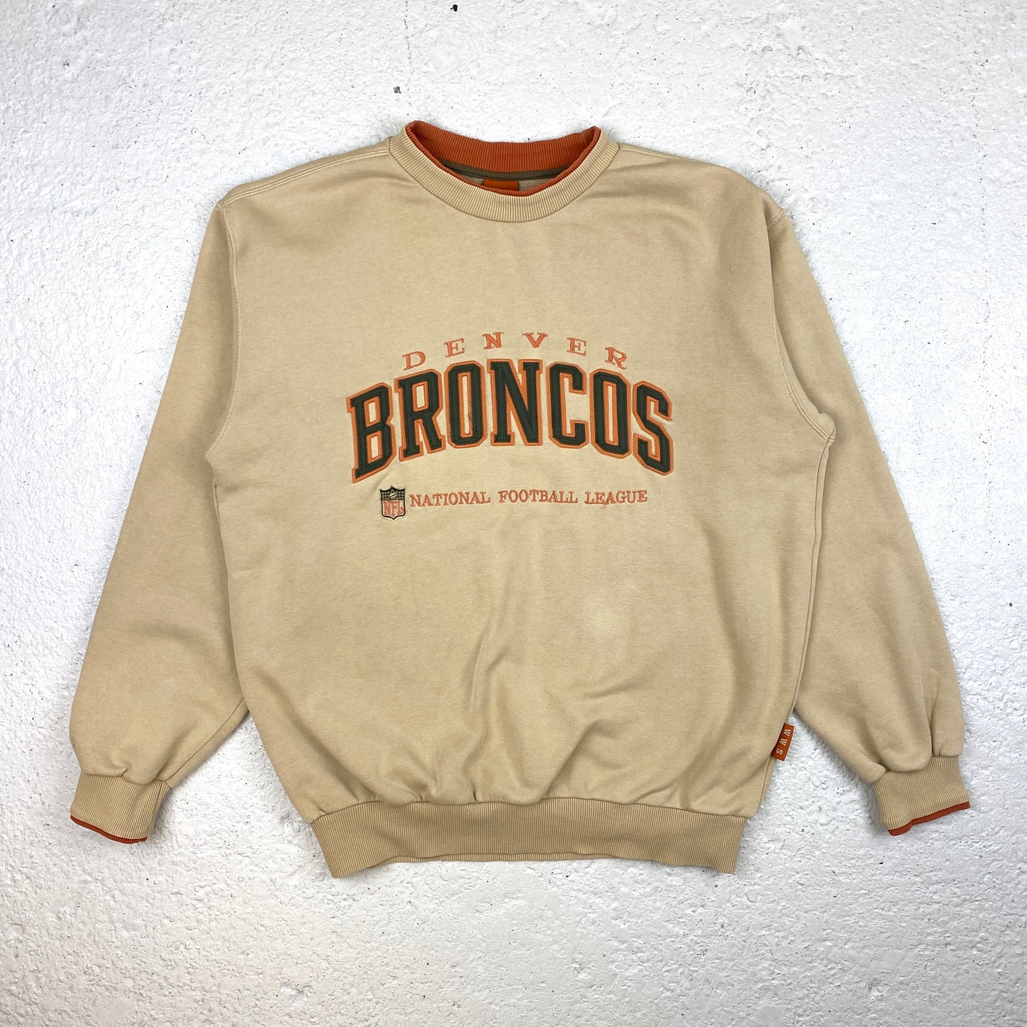 Denver Broncos RARE heavyweight sweater (L)