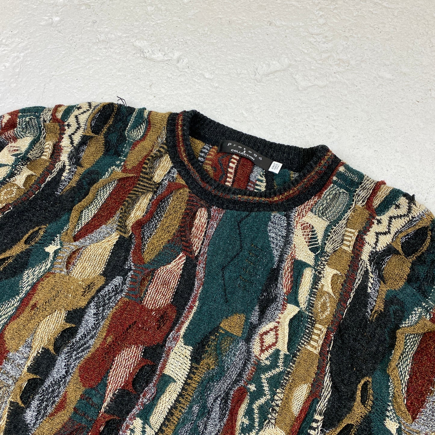VTG knit RARE sweater (XXL)