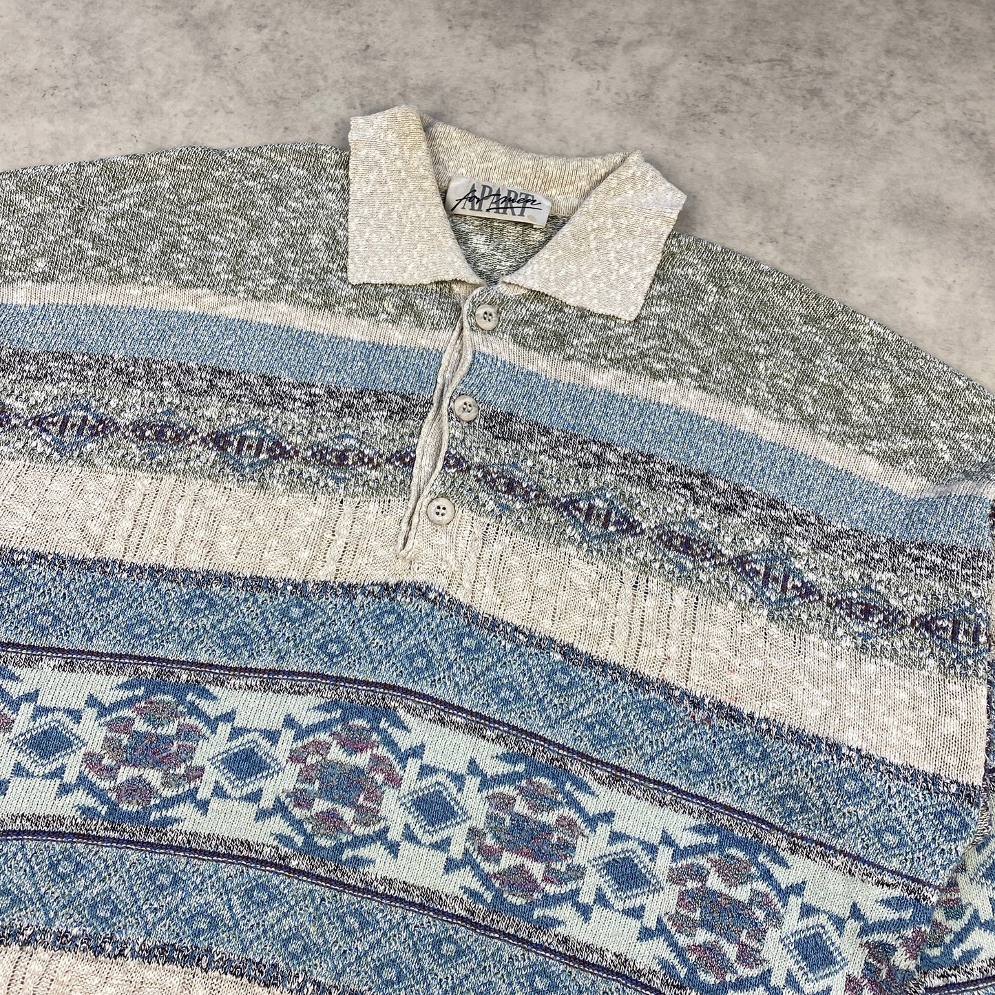VTG knit sweater (L-XL)