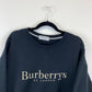 Burberrys RARE embroidered Bootleg sweater (M-L)