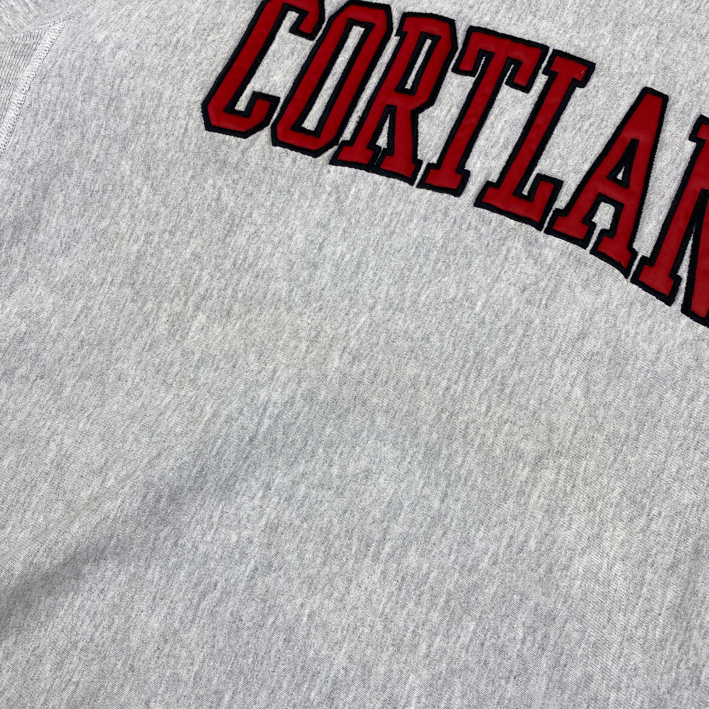 Cortland heavyweight embroidered sweater (L)