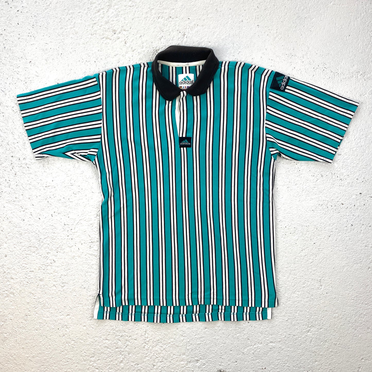 Adidas Equipment RARE heavyweight polo shirt (M-L)