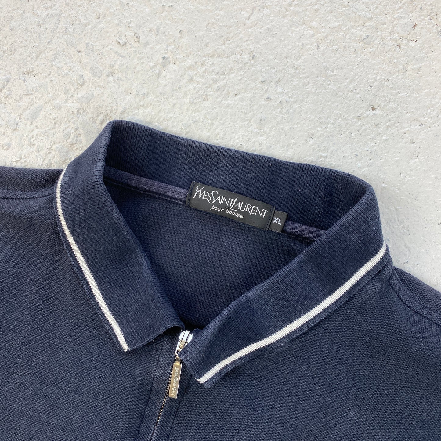 YSL RARE heavyweight polo shirt (L)