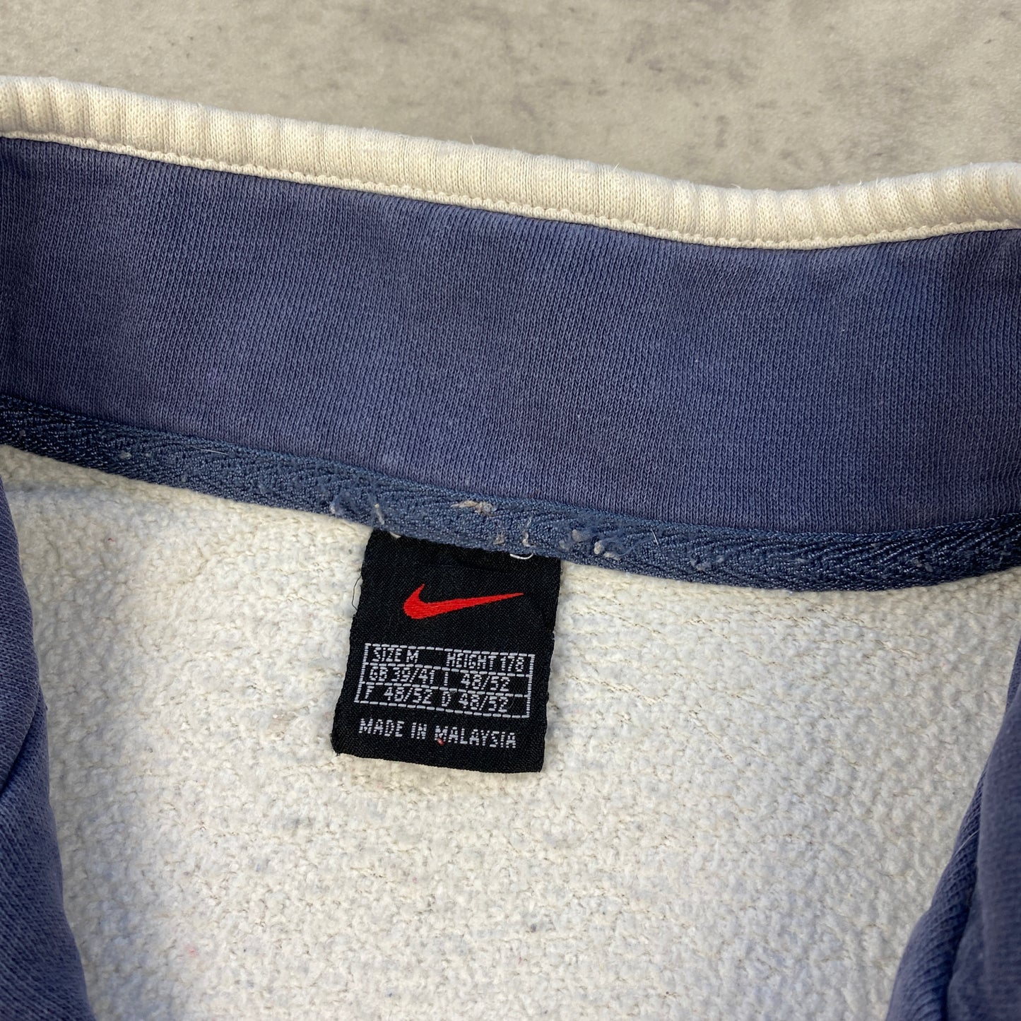 Nike RARE 1/4 zip heavyweight sweater (M)