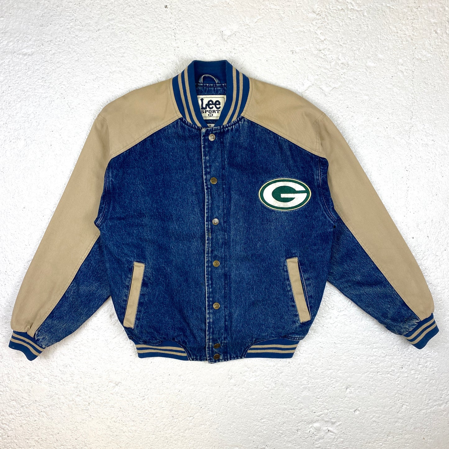 Lee Green Bay Packers RARE heavyweight jacket (M-L)