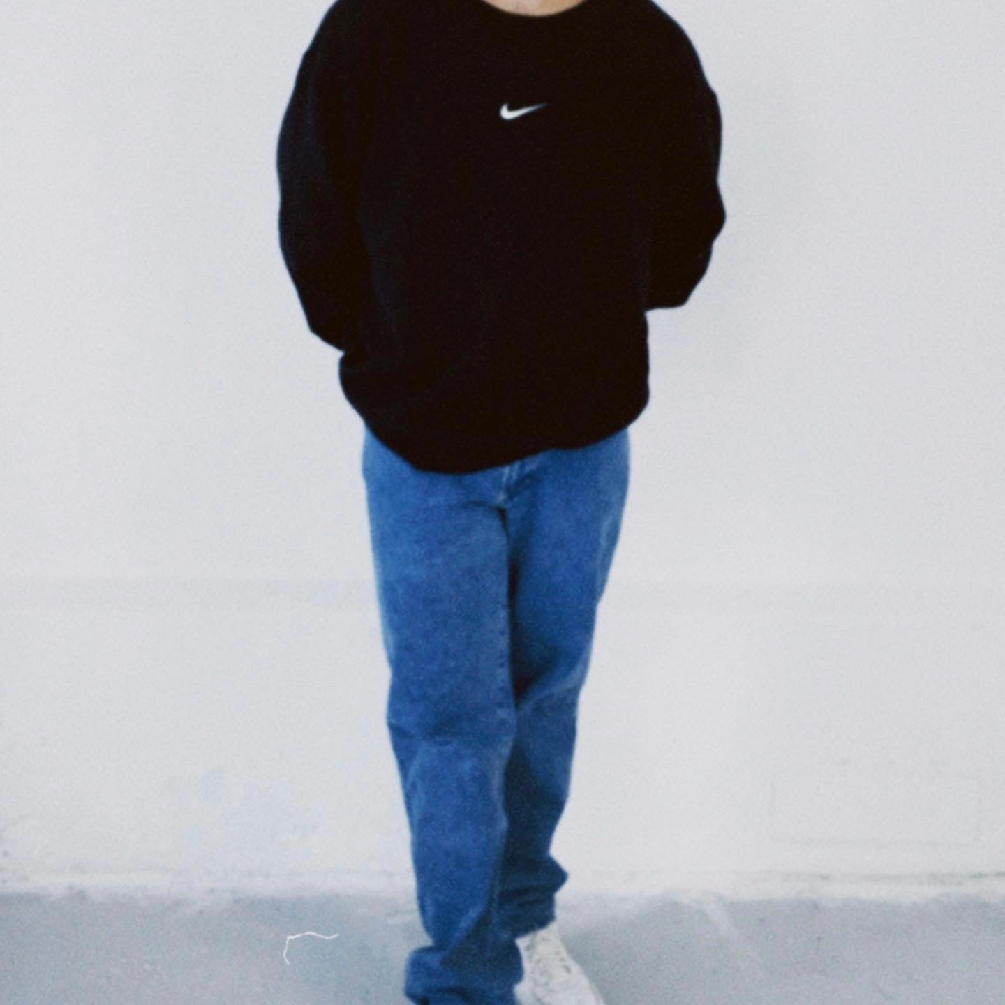 Nike RARE center swoosh sweater (XL)