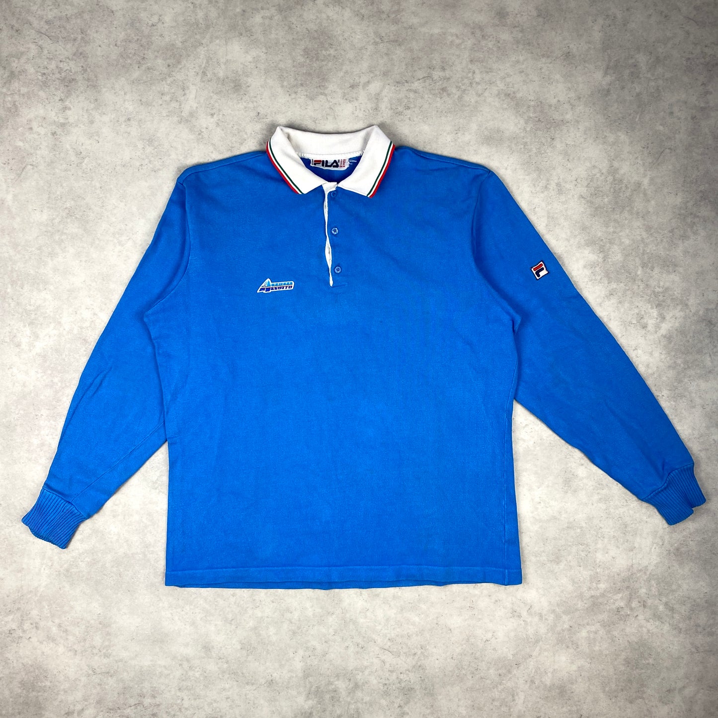 Fila RARE polo long sleeved heavyweight shirt (L)