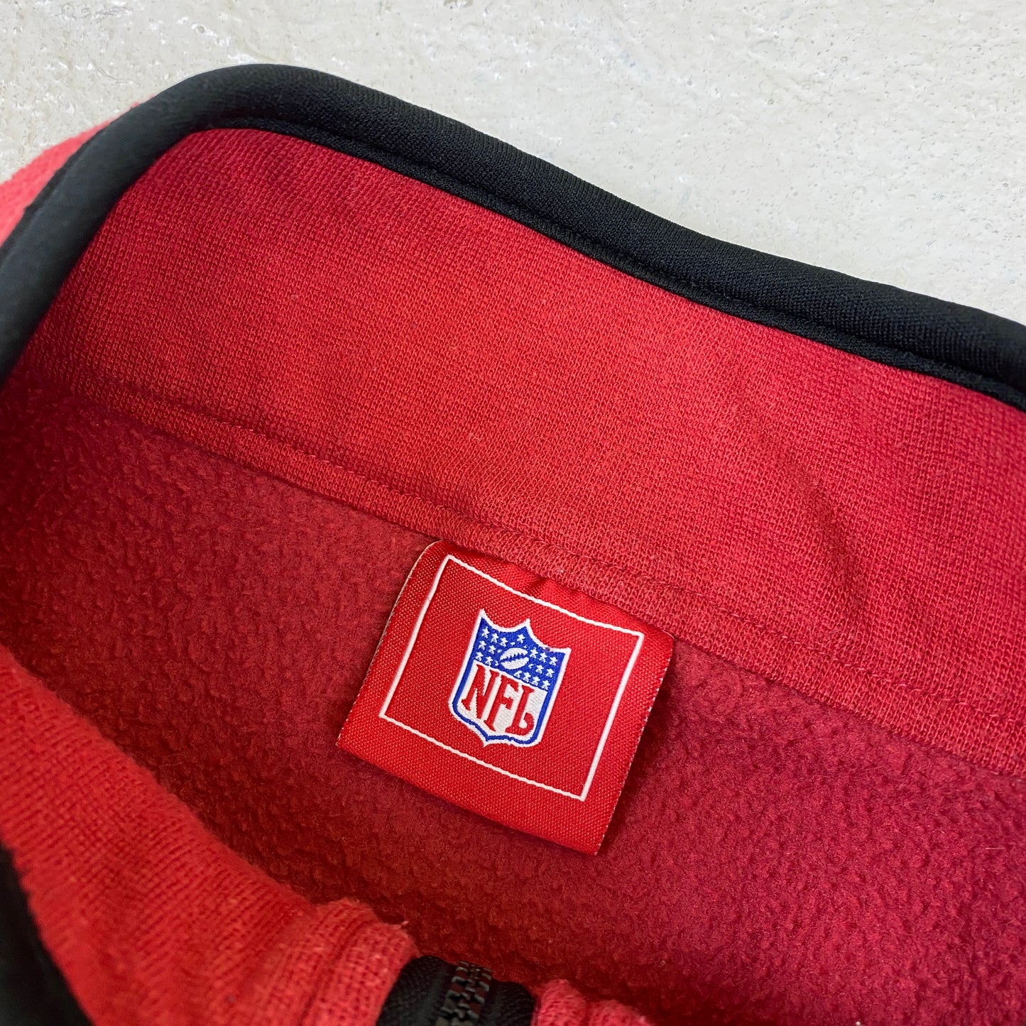 San Francisco 49ers RARE 1/4 zip fleece sweater (L-XL)