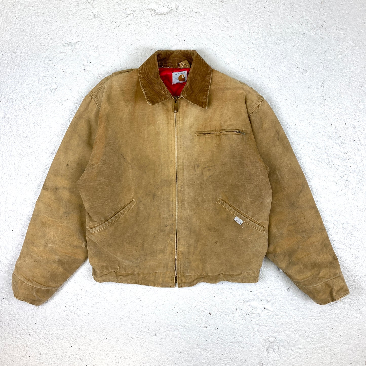 Carhartt distressed detroit jacket kids (XS-S)