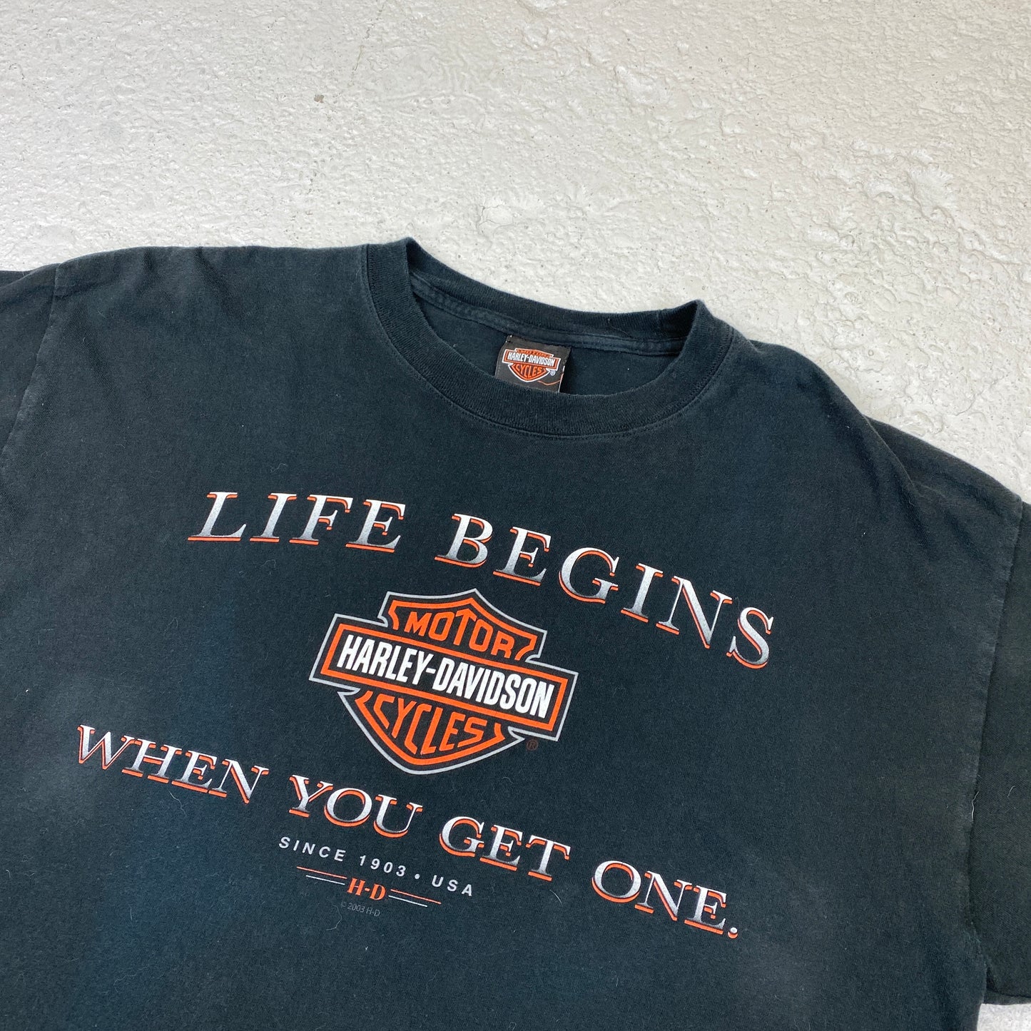 Harley Davidson RARE New Berlin heavyweight t-shirt (L)