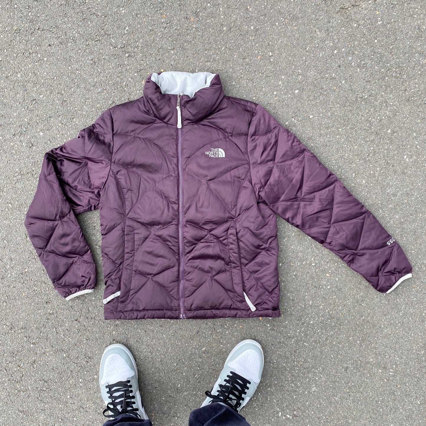 The North Face 550 puffer jacket women (S-M)