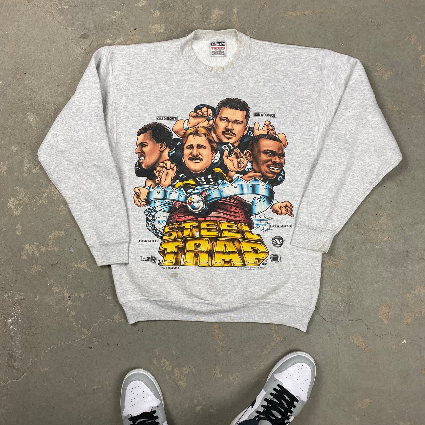NFL Steelers Steel Trap sweater (S-M)