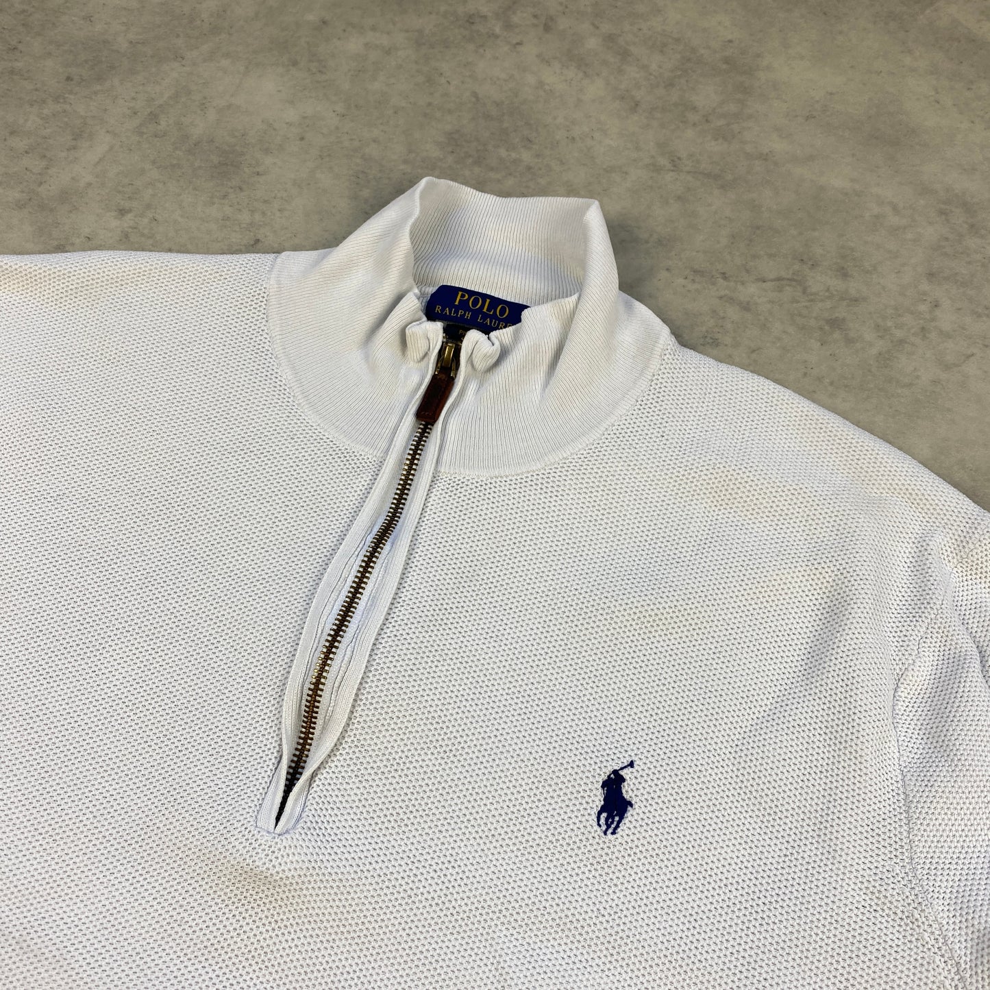Polo Ralph Lauren 1/4 zip sweater (L)