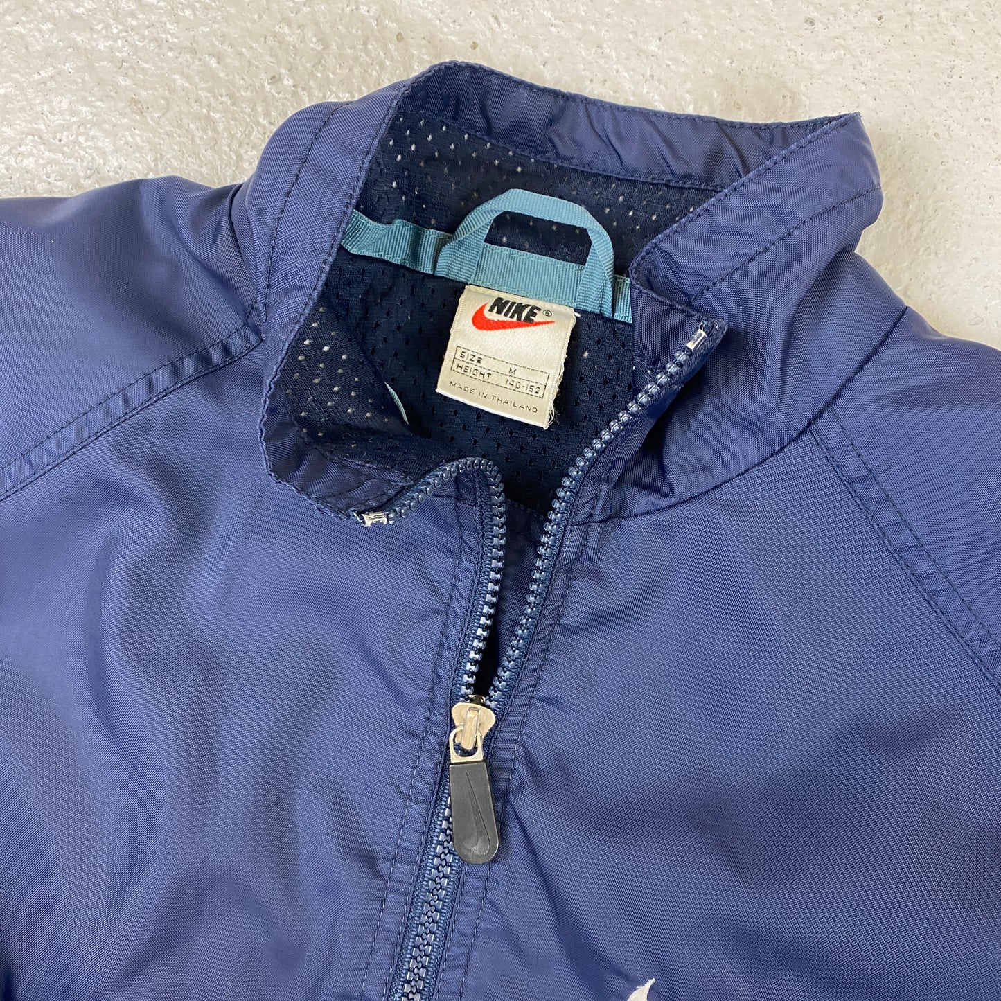 Nike RARE embroidered 1/4 zip windbreaker (XS)