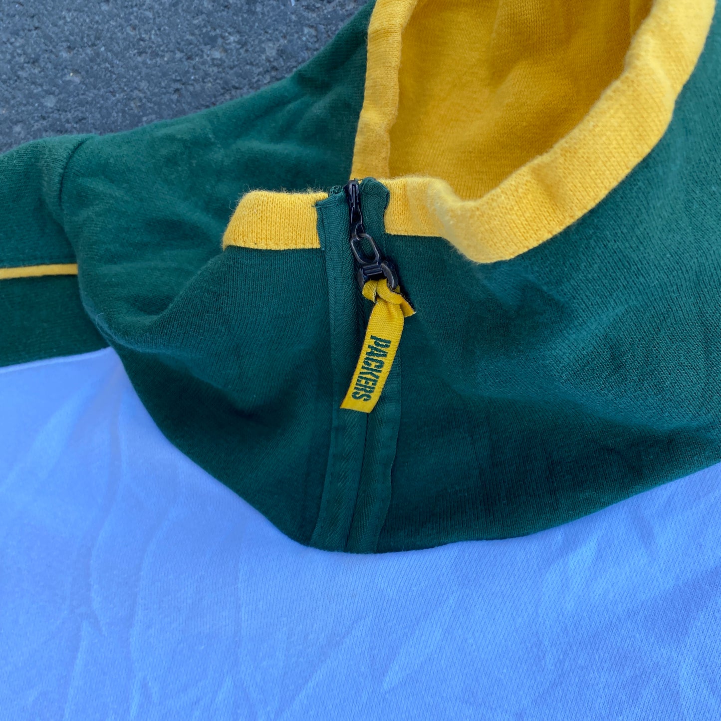 NFL Green Bay Packers embroidered zip sweater (XL-XXL)