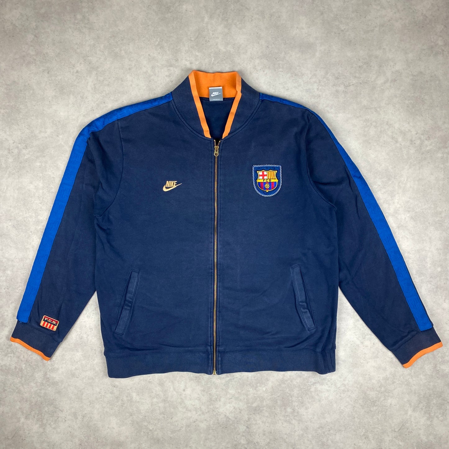 Nike RARE FC Barcelona heavyweight zip sweater (XL)