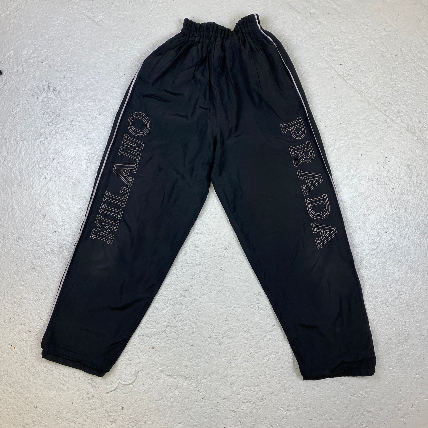 Prada RARE Bootleg track pants (L)