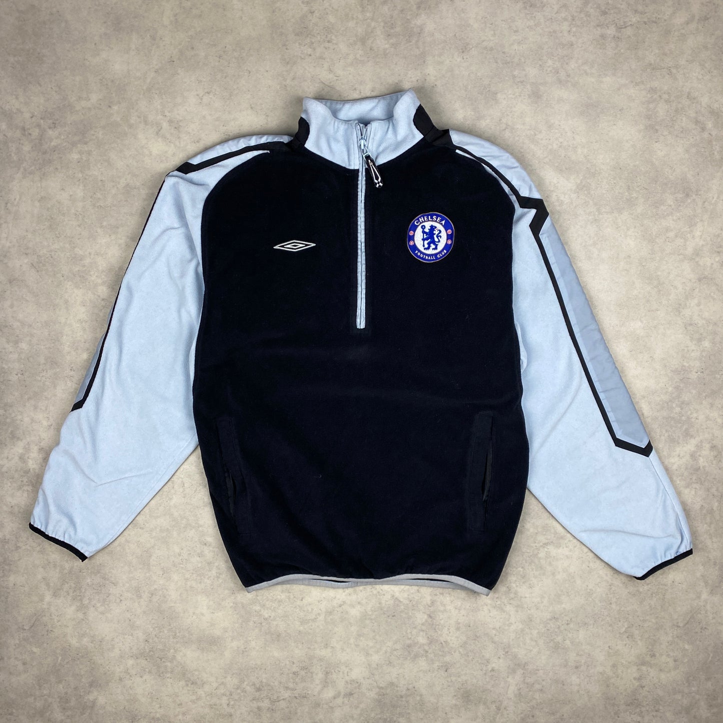 FC Chelsea Umbro RARE 1/4 zip fleece sweater (M-L)