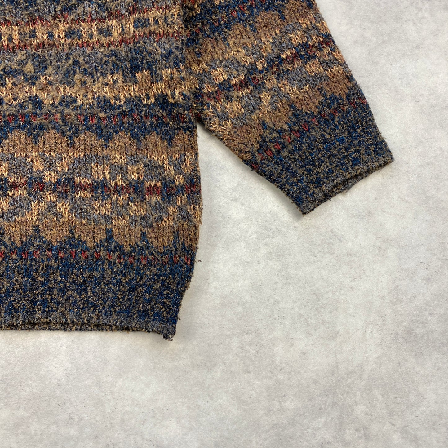 VTG heavyweight knit sweater (L-XL)
