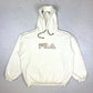 Fila embroidered hoodie (L)