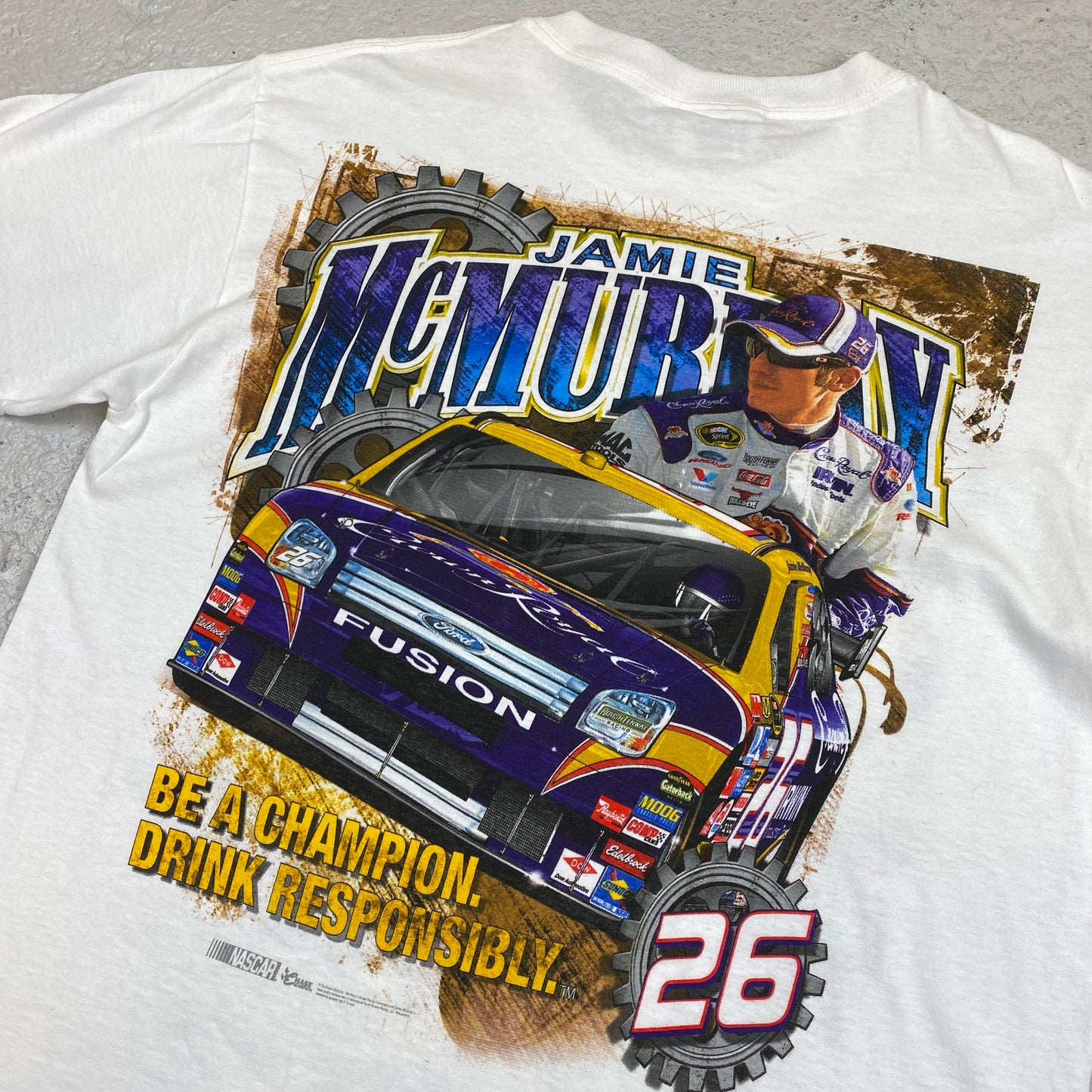 Nascar RARE Gear Jammin t-shirt (M)