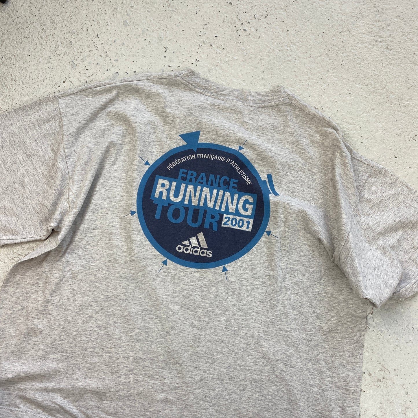 Adidas RARE Tour France 2001 tee (XS-S)