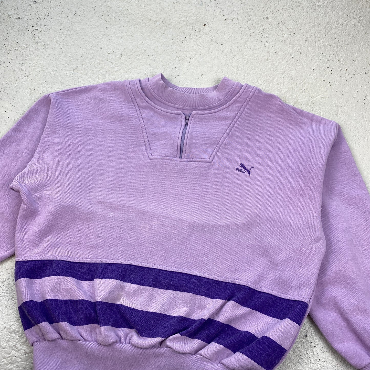 Puma RARE 1/4 zip heavyweight sweater (S)