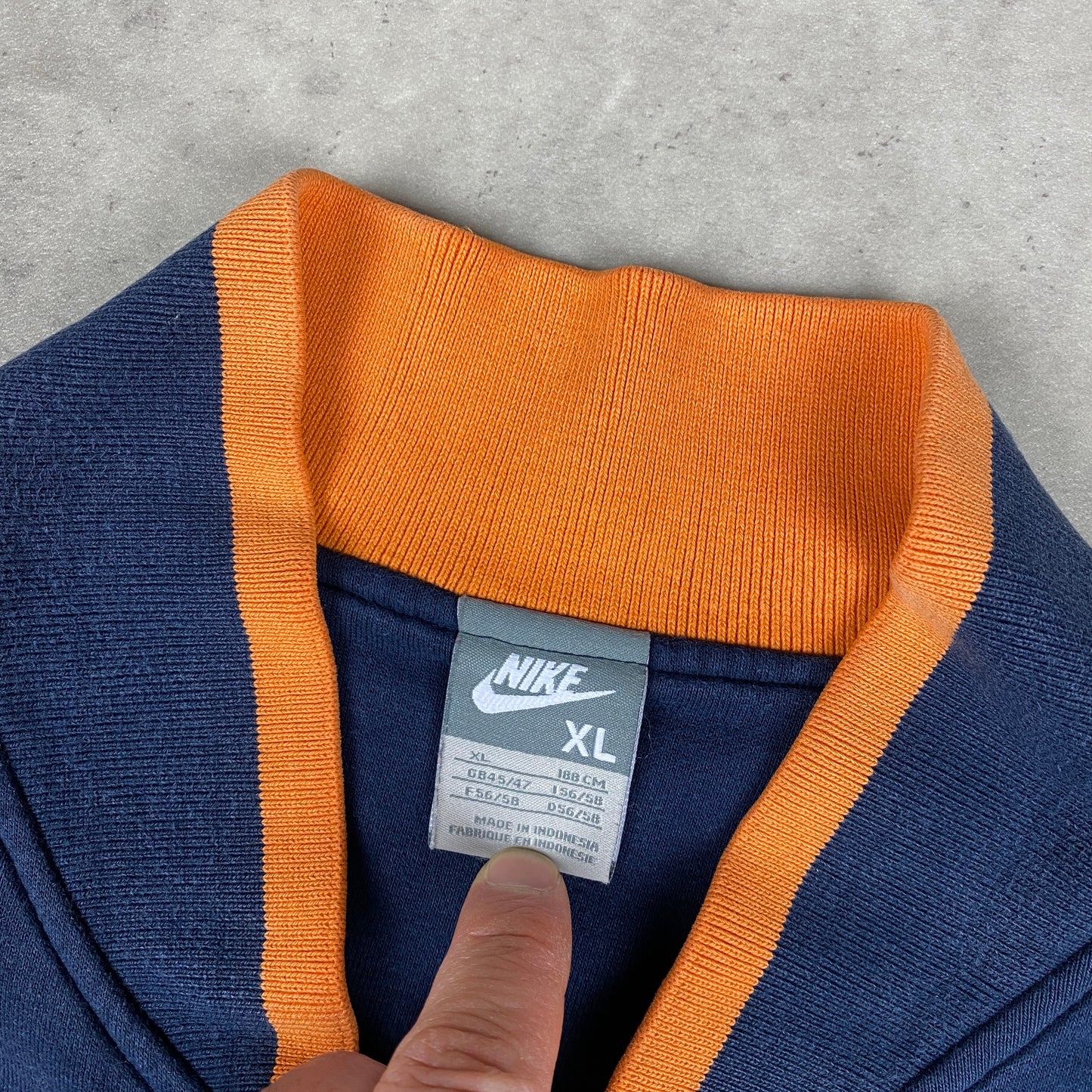 Nike RARE FC Barcelona heavyweight zip sweater (XL)