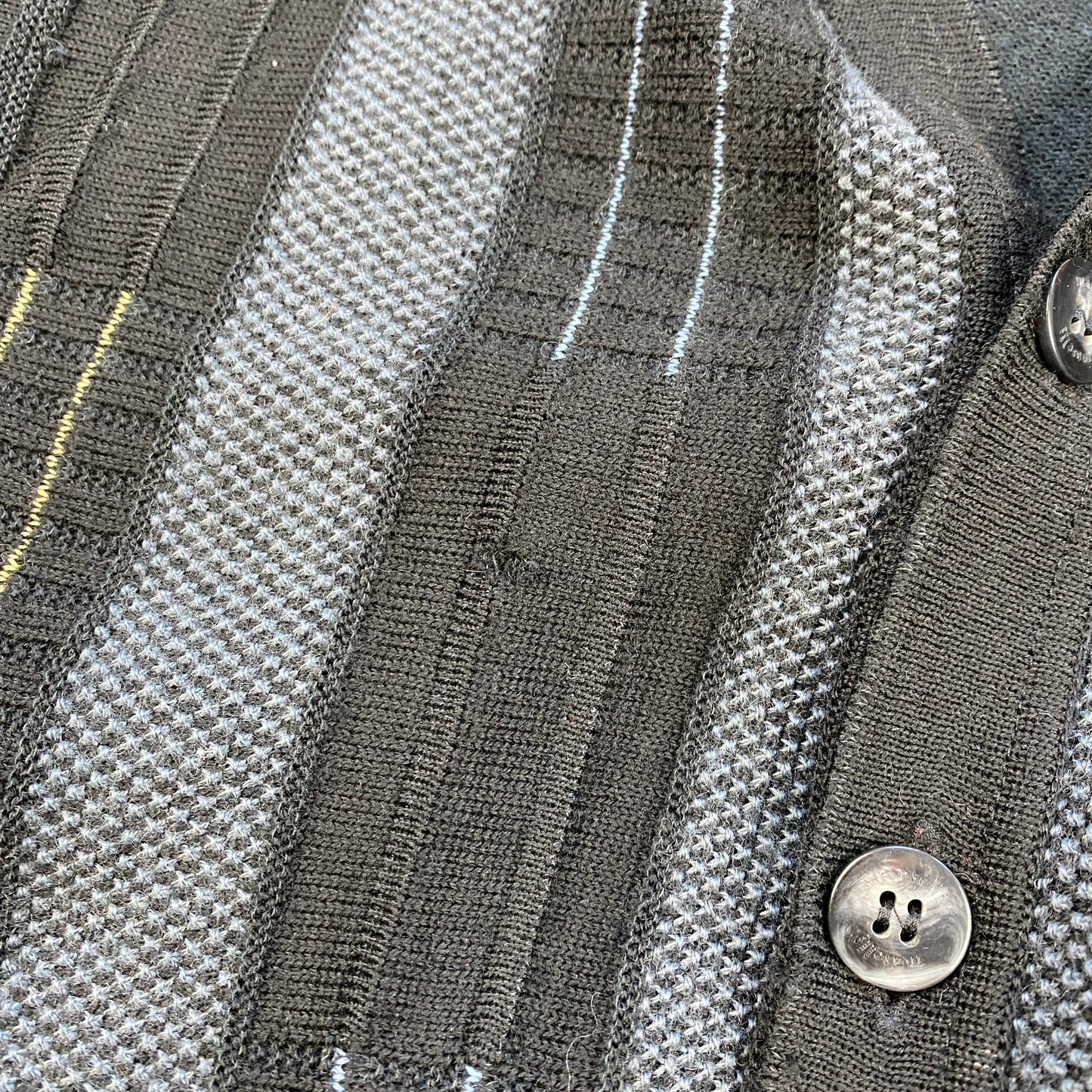 VTG knit cardigan sweater (L)