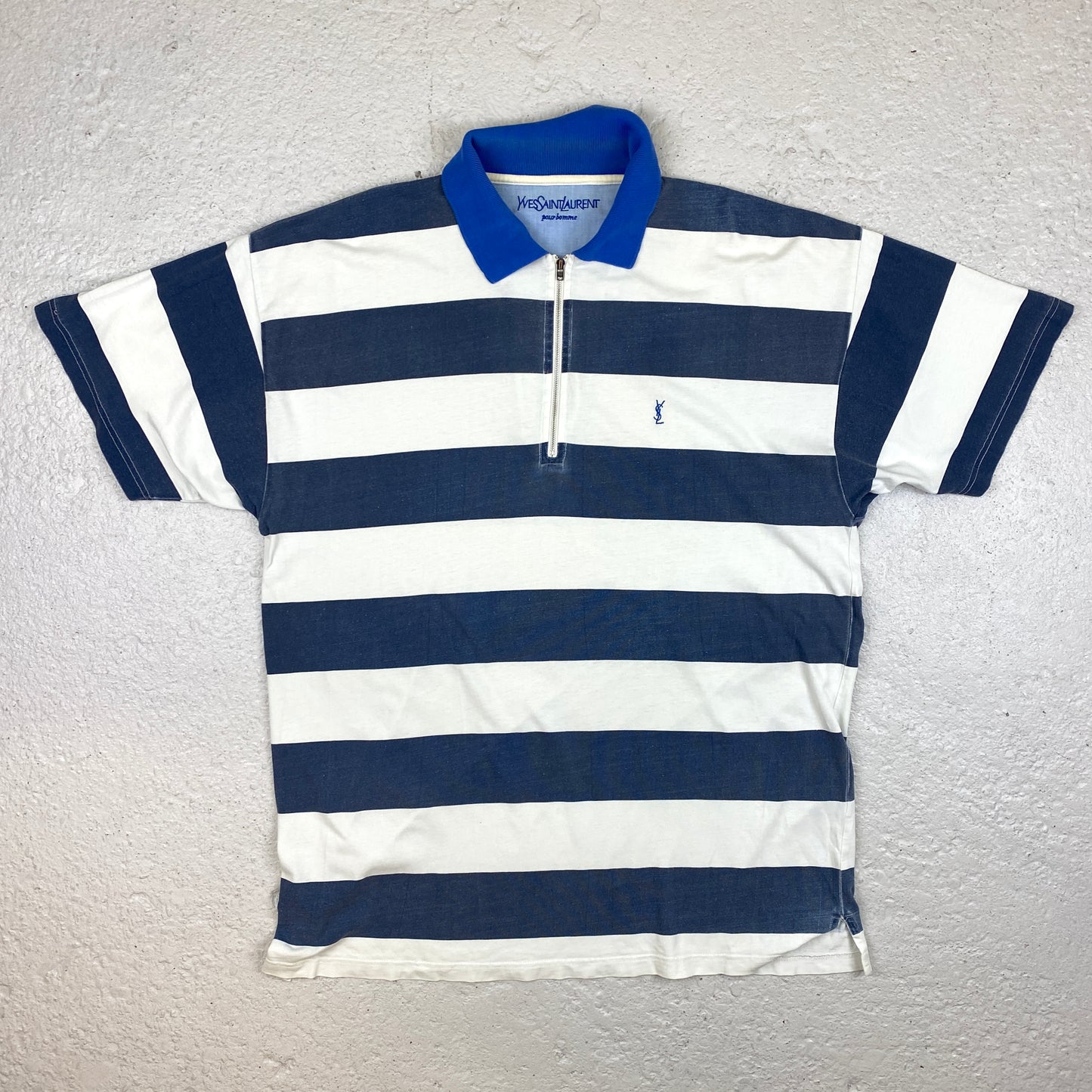 Yves Saint Laurent RARE heavyweight polo shirt (XXL)
