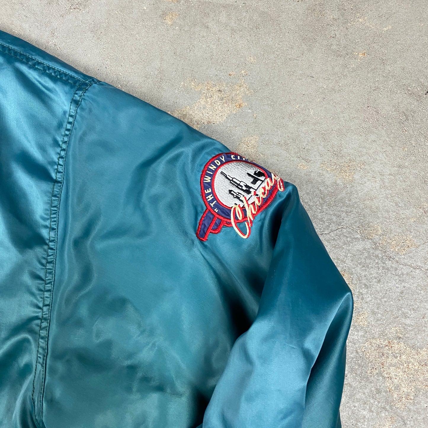 Lee RARE Chicago college jacket (L)