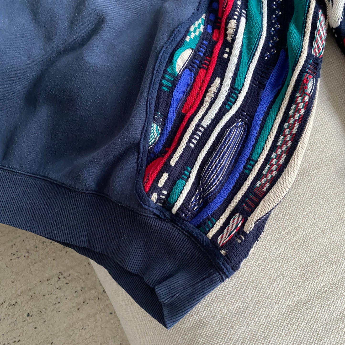 SPVNS STUDIOS: Nike x Coogi Style heavyweight knit sweater (XXL)